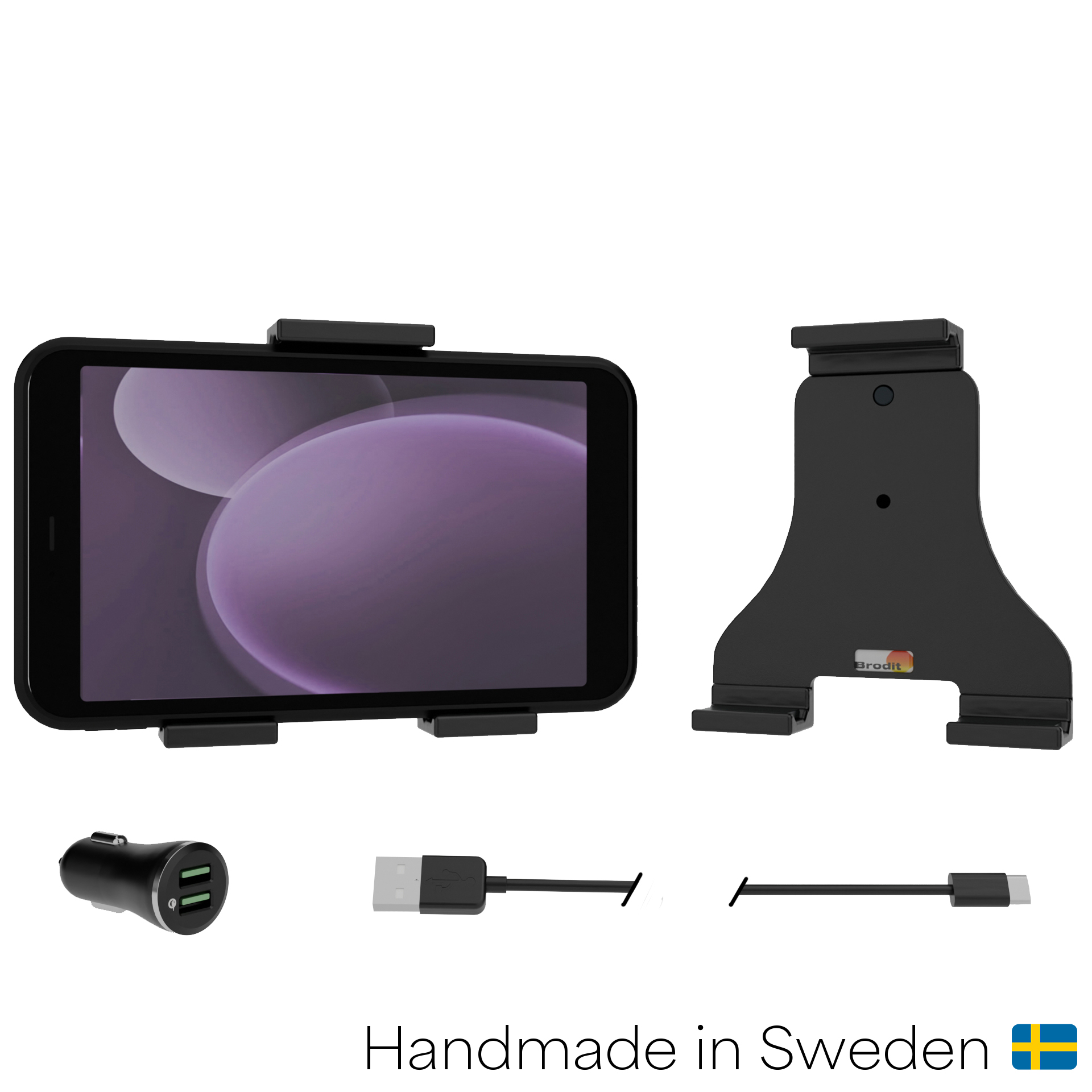 721072 Aktiv Halterung mit Zigarettenanzünder-Stecker 1