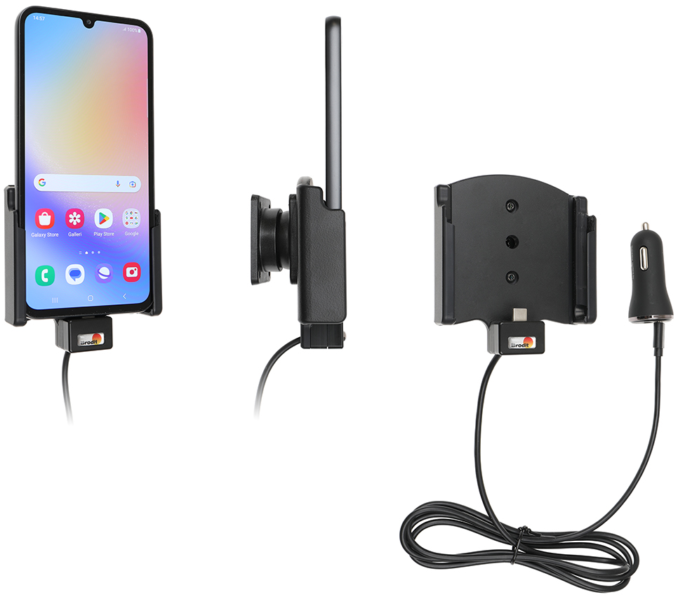 721378 Aktiv Halterung mit USB-Kabel und Zigg-Adapter 0