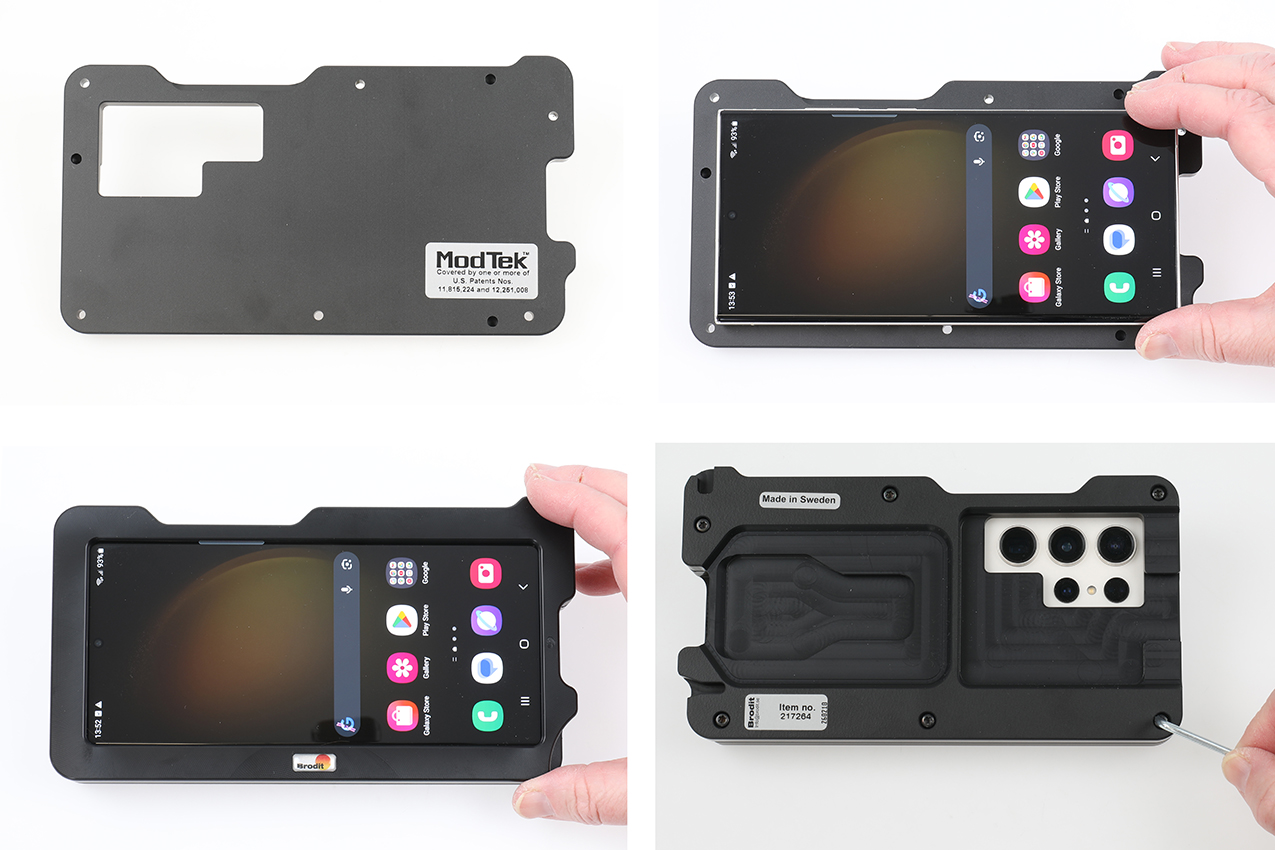 217264 Brodit ModTek Hard Case für Samsung Galaxy S23 Ultra 2