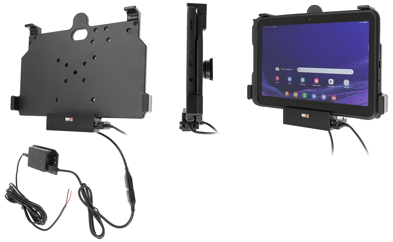 713435 Brodit Aktiv Halterung Samsung Galaxy Tab Active 5 Pro-Festeinbau, USB-A-Host 3