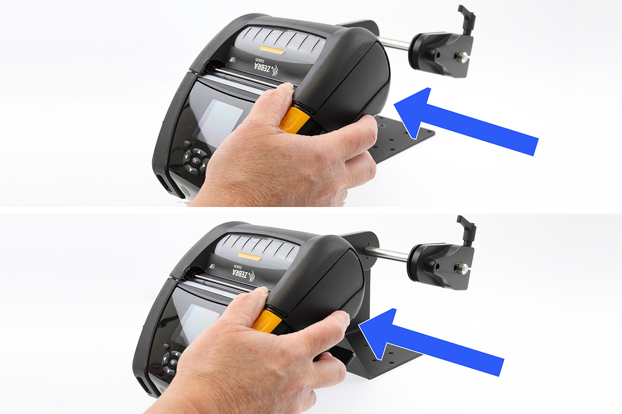 217208 Halterung für Zebra ZQ630/ ZQ630 Plus - Rollenfunktion, MultiMoveClip 3