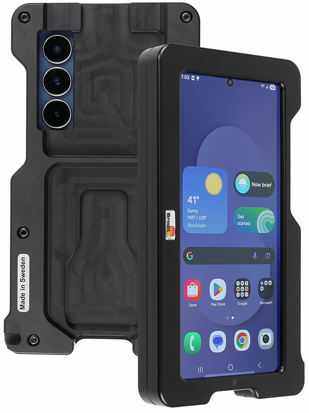 217275 Brodit ModTek Hard Case für Samsung Galaxy S25 FE 0