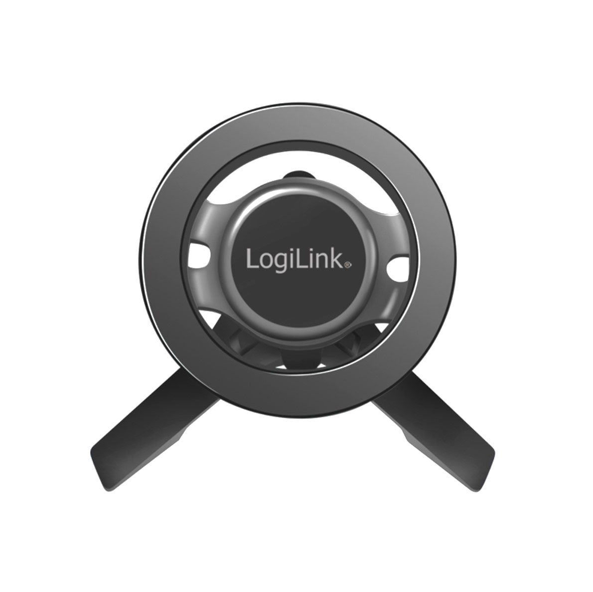 AA0167 Magnetischer3Punkt-Smartphone-Halter für Kfz-Lüftungsschacht, Schwarz 2