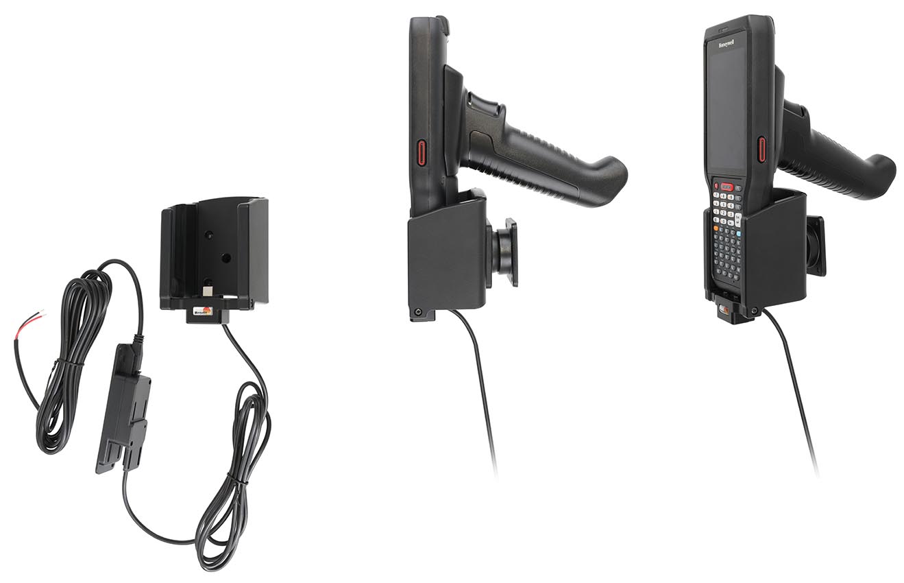 727446 Brodit Aktiv-Halterung für Honeywell CK62 zum Festanschluss, USB-C 2