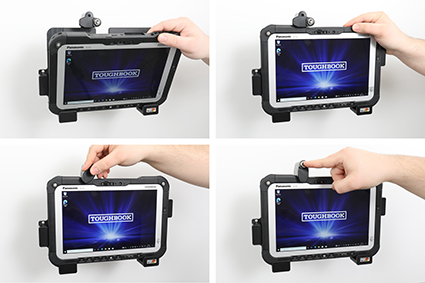 739379 Halterung mit Schlüssel-Verschluss für Panasonic Toughpad FZ-G2 3