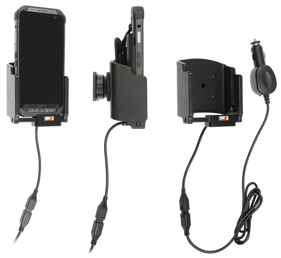 712145 Aktiv Halterung mit Zigarettenanzünder-Stecker - Point Mobile PM85 1