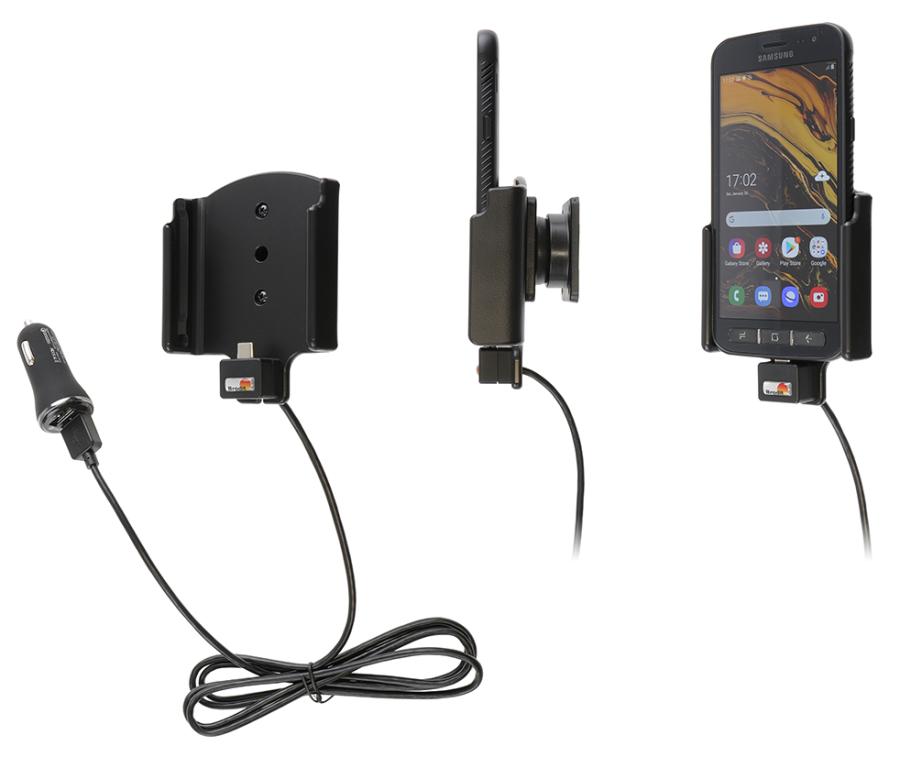 721133 Aktiv Halterung mit Zigarettenanzünder-Stecker - Samsung Galaxy Xcover 4s 2