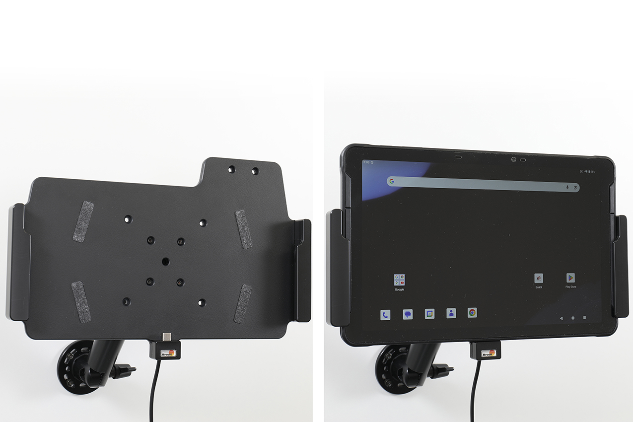 727474 Aktiv Halterung für Point Mobile TR54 - Festeinbau, 2 x USB-A, 1 x USB-C 5