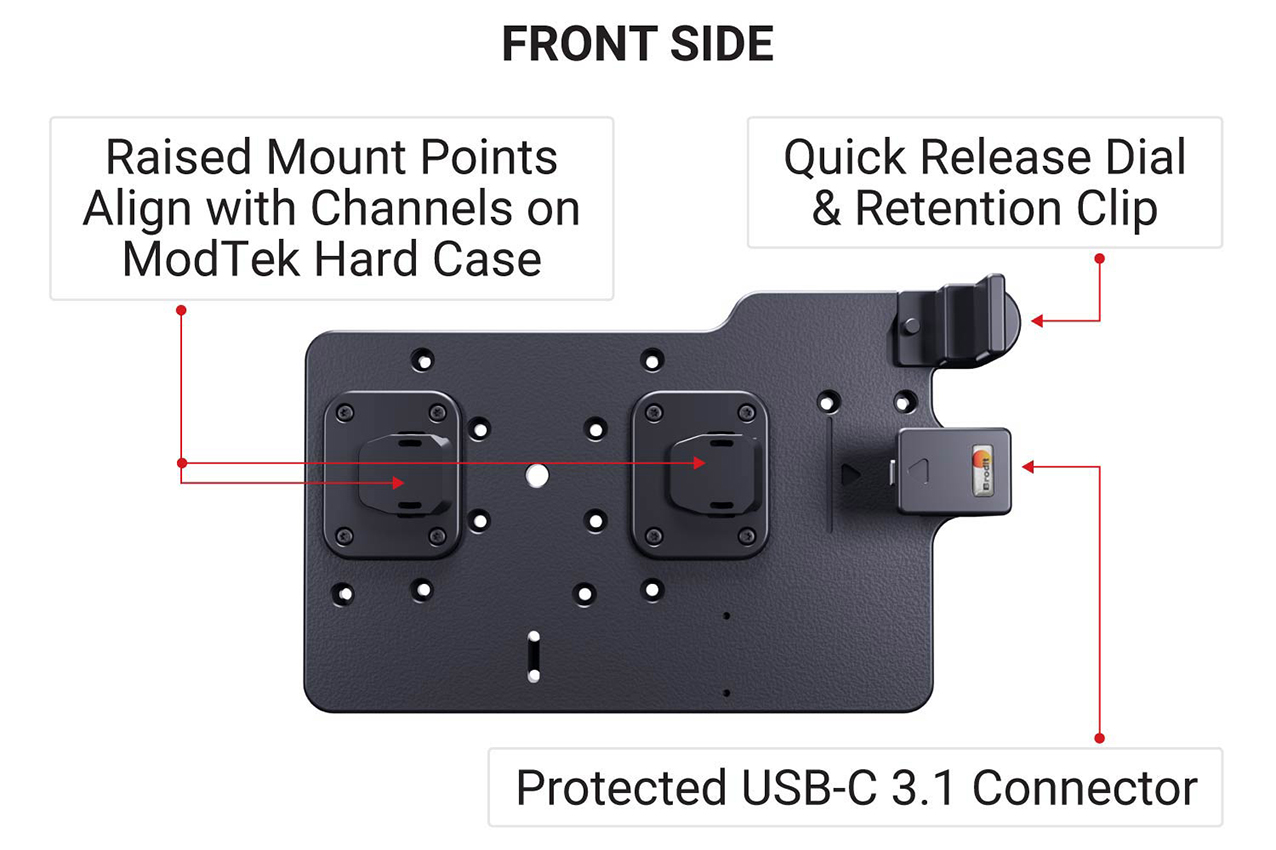 216411 ModTek Dock für Apple-Geräte (in ModTek Hard Case) 9