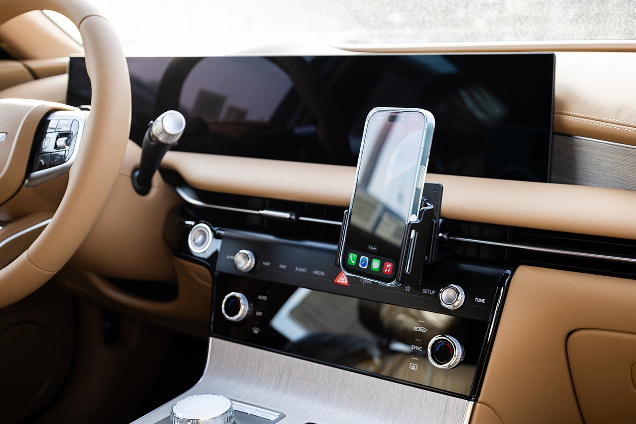 856168 Brodit ProClip für Genesis G80 - Baujahr 25-26, Armaturenbrett Mitte Fahrerseite 9