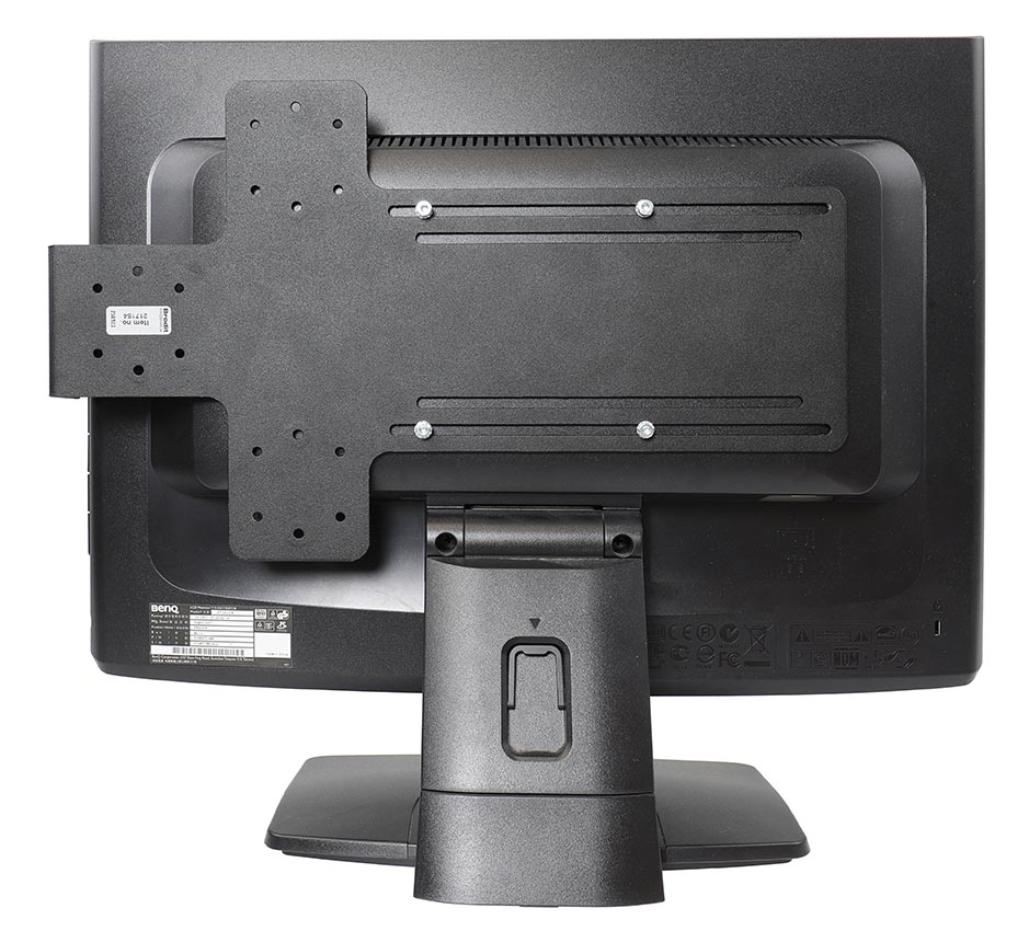 217226 Brodit Monitor-Erweiterungshalterung VESA75/100/vierfach AMPS 1