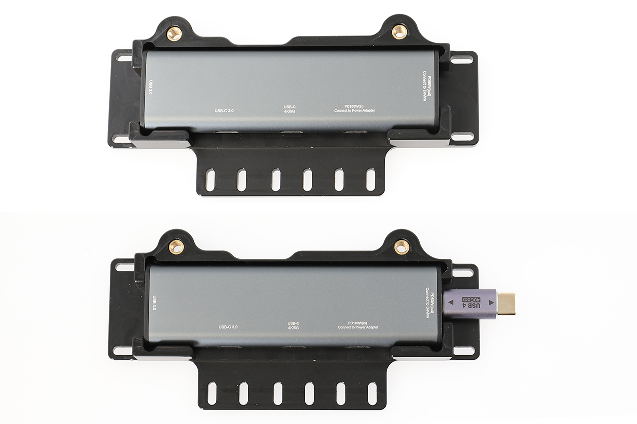 217196 4K USB-C Hub: 3 Ports mit Montageabdeckung für ModTek Dock u. 4k Tablethalterung 1