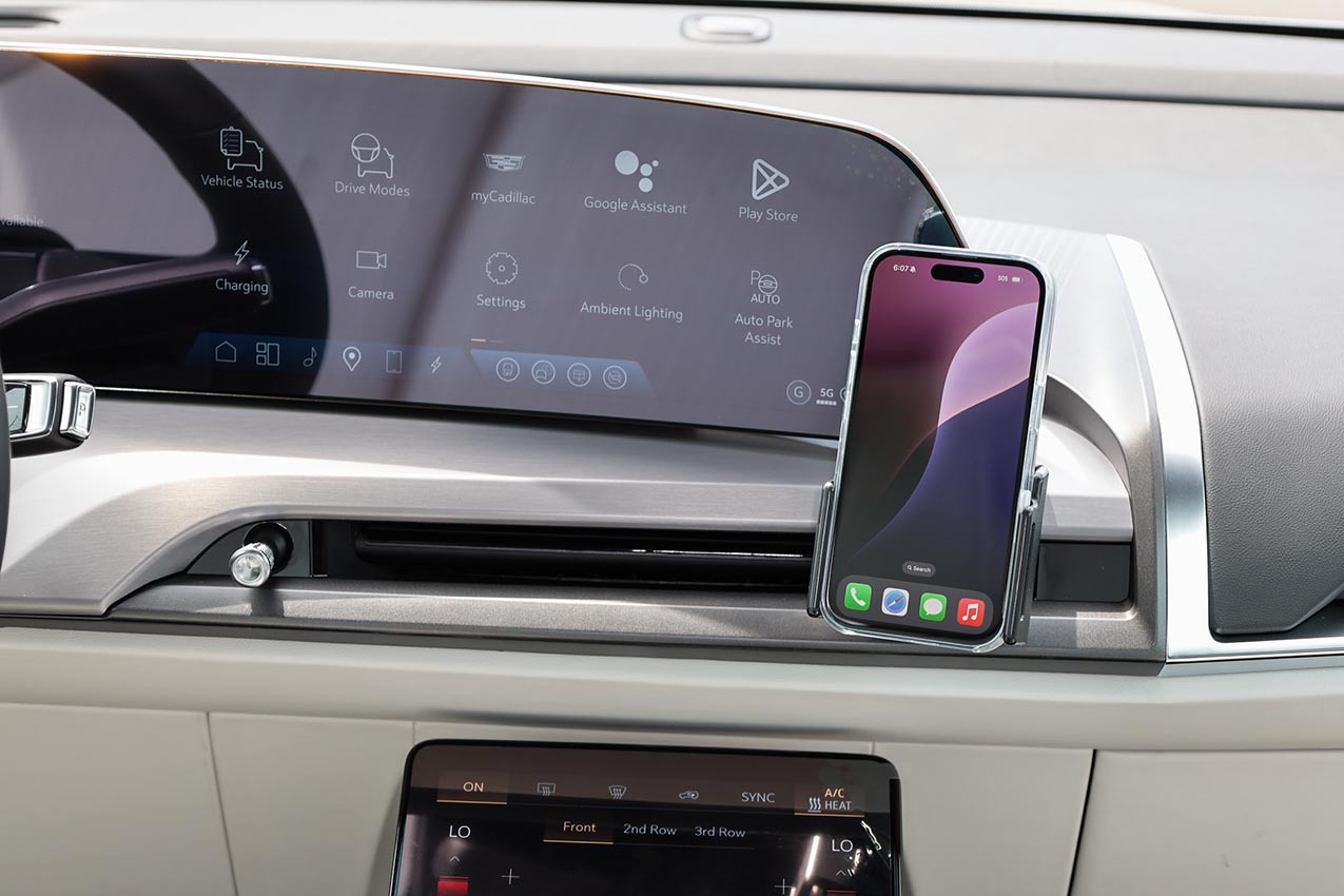 856225 Brodit ProClip für Cadillac Vistiq - Baujahr 2026, Armaturenbrett links 10