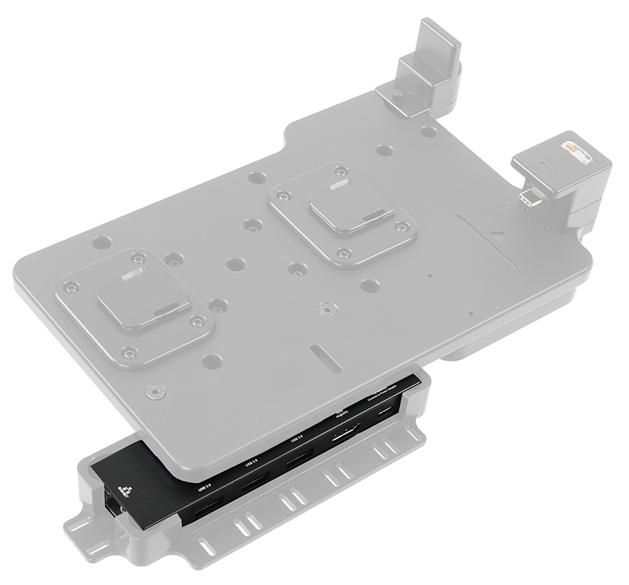 217187 4K USB-C PD Hub 6 Ports: 3 x USB-A 3.0/1 x RJ45 Port/1 x HDMI 4K/1 x USB-C PD 1