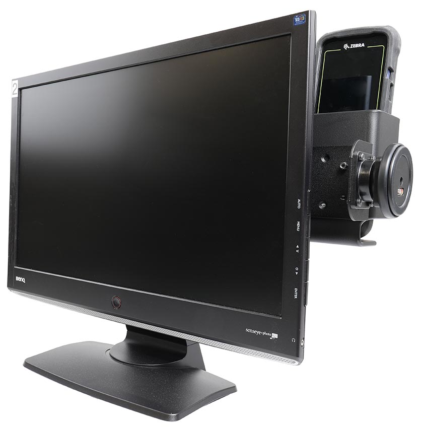 217226 Brodit Monitor-Erweiterungshalterung VESA75/100/vierfach AMPS 9