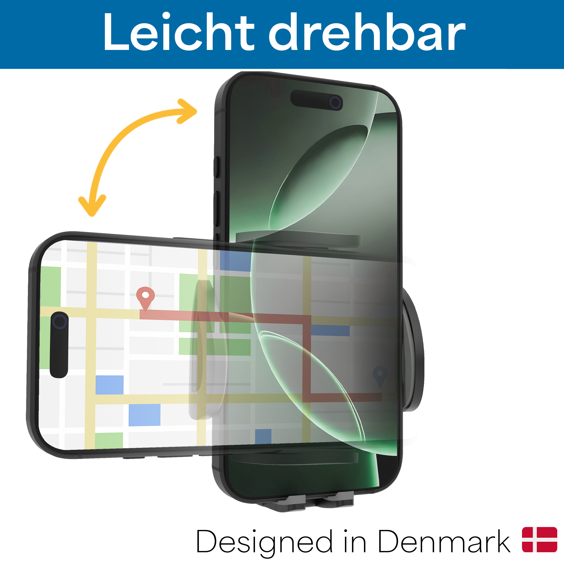 65029 Universalhalter mit Kugelgelenk für alle Smartphones 4