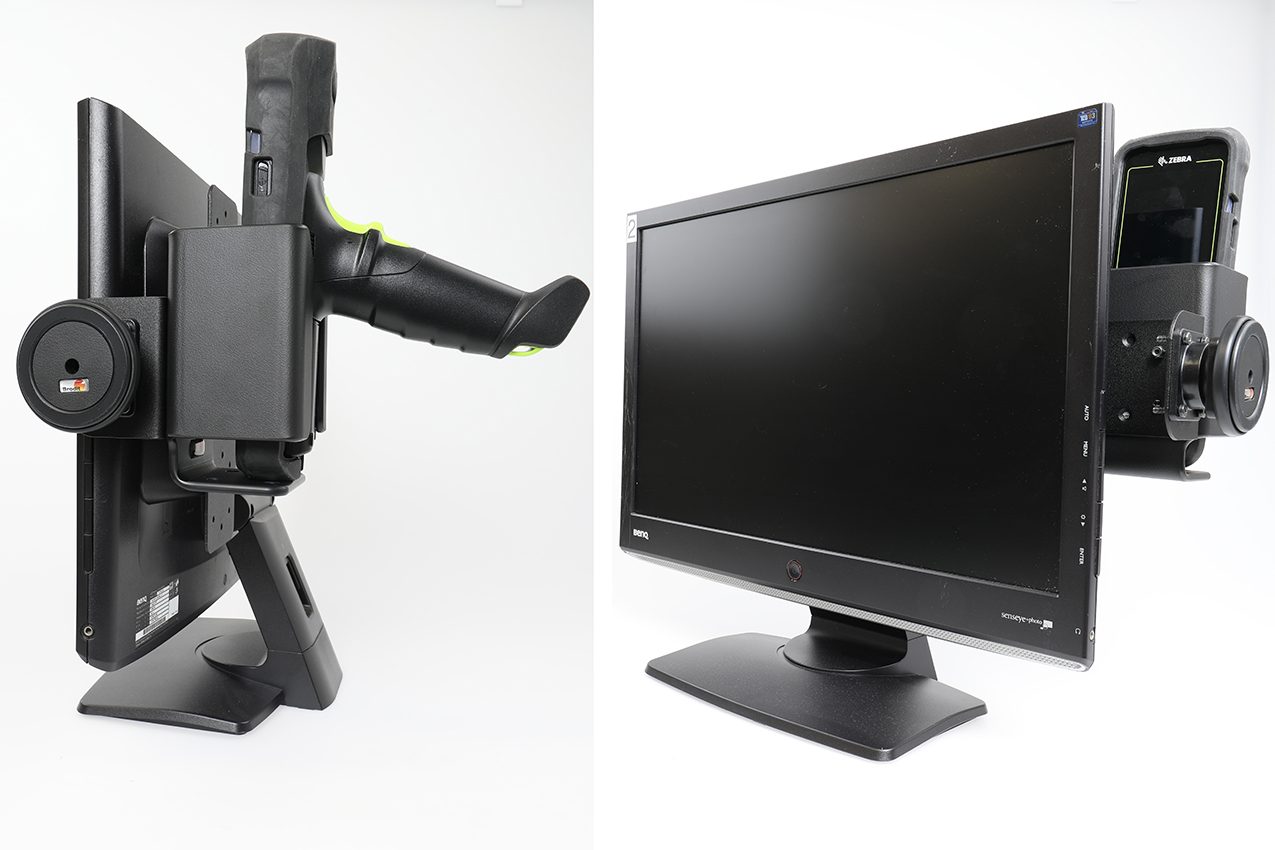 217226 Brodit Monitor-Erweiterungshalterung VESA75/100/vierfach AMPS 5