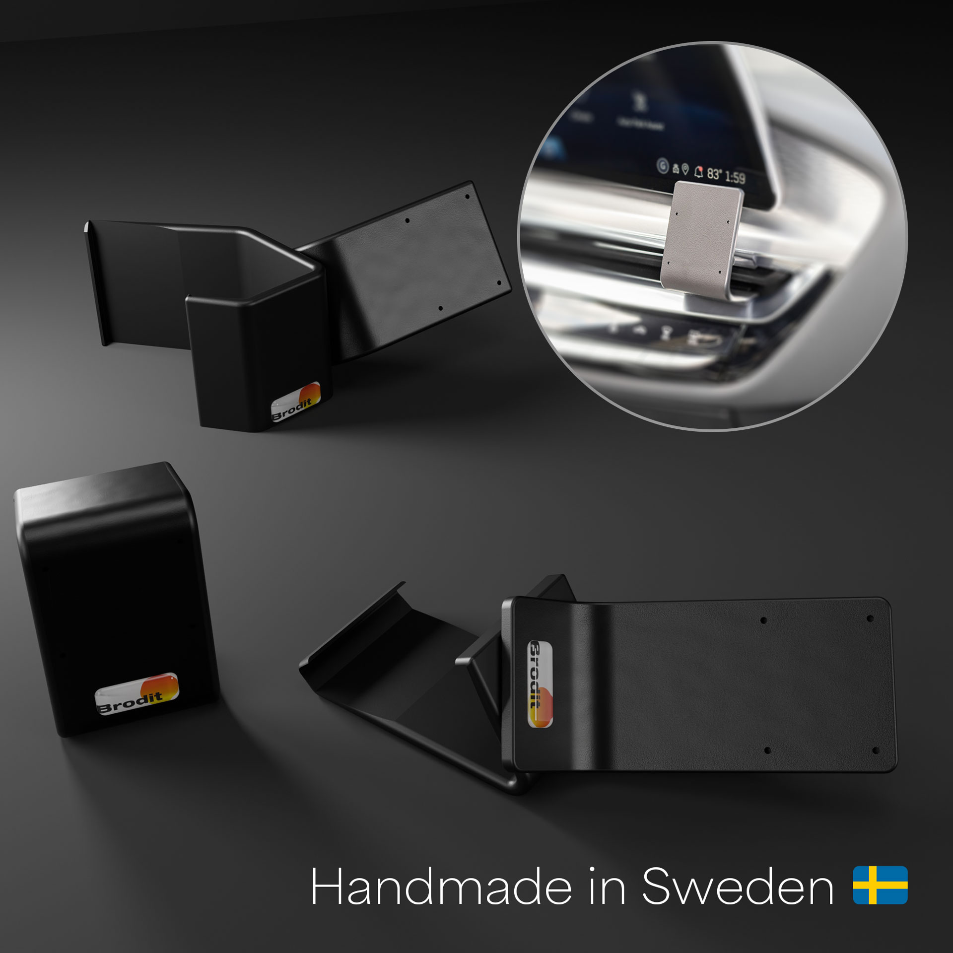 856098 Brodit ProClip für Cadillac Lyriq 23+ - Baujahr 2024-2026, Armaturenbrett 0