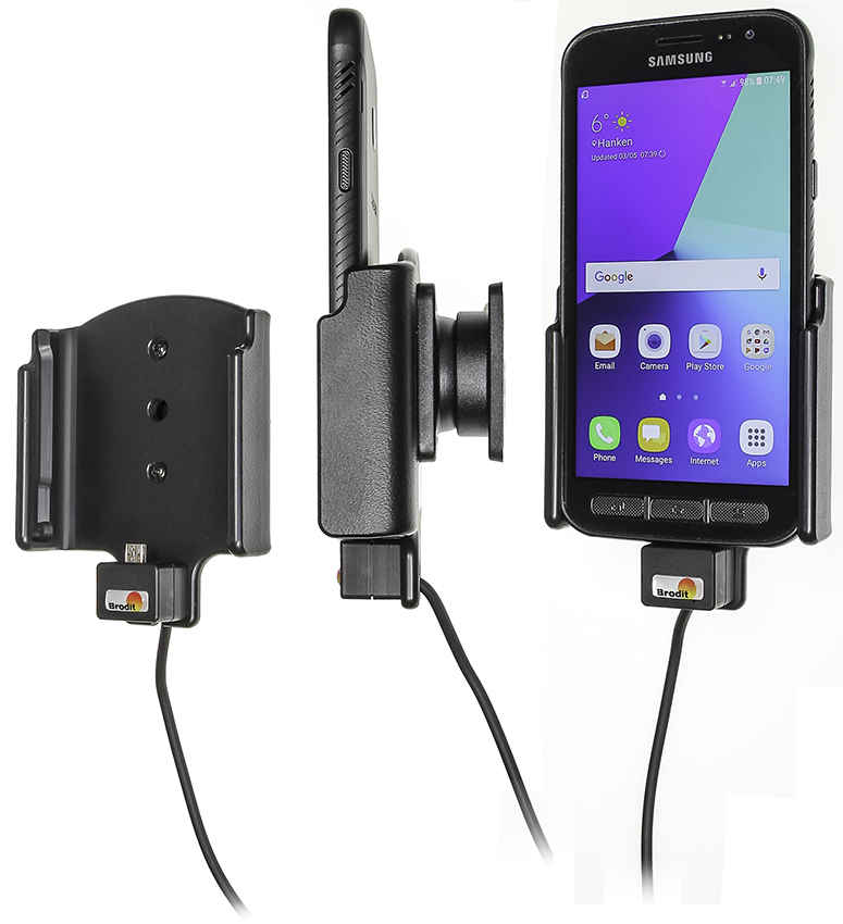 512958 Aktiv Halterung mit Zigarettenanzünder-Stecker - Samsung Galaxy Xcover 4 2