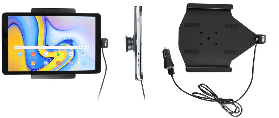 721079 Aktiv Halterung mit Zigarettenanzünder-Stecker - Samsung Galaxy Tab A 105 SM-T590/SM-T595 1