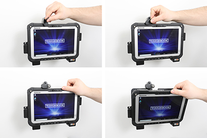 739379 Halterung mit Schlüssel-Verschluss für Panasonic Toughpad FZ-G2 4