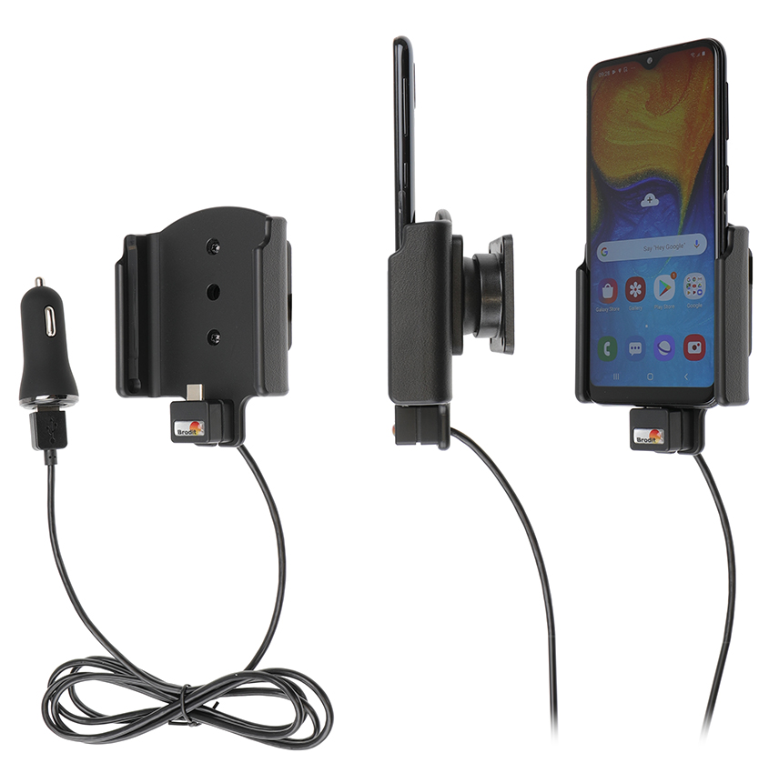 721140 Aktiv Halterung mit Zigarettenanzünder-Stecker - Samsung Galaxy A20e (SM-A202) 2
