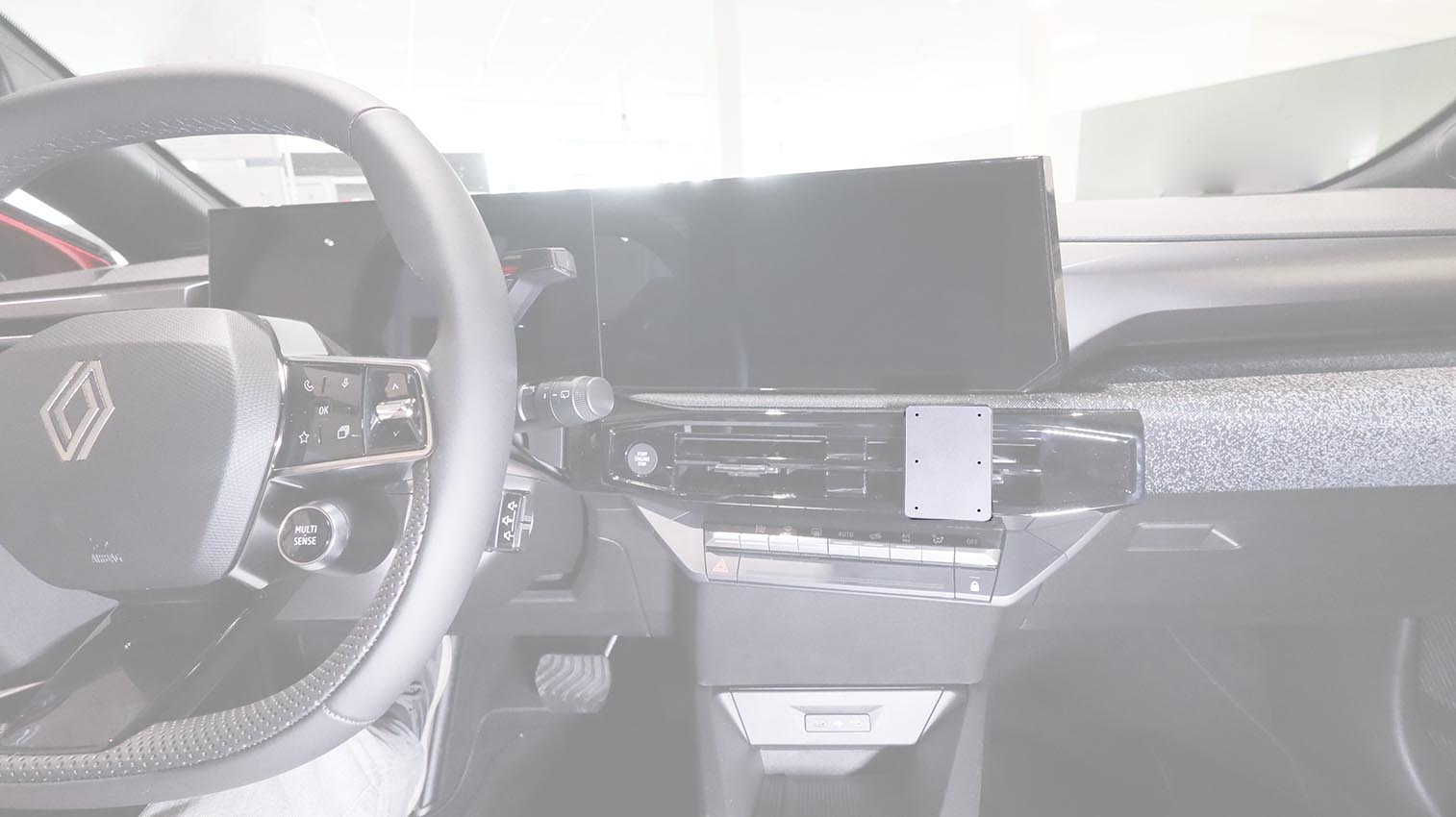 856296 Brodit ProClip für Renault Clio VI - Baujahr 2027, Armaturenbrett Mitte 8