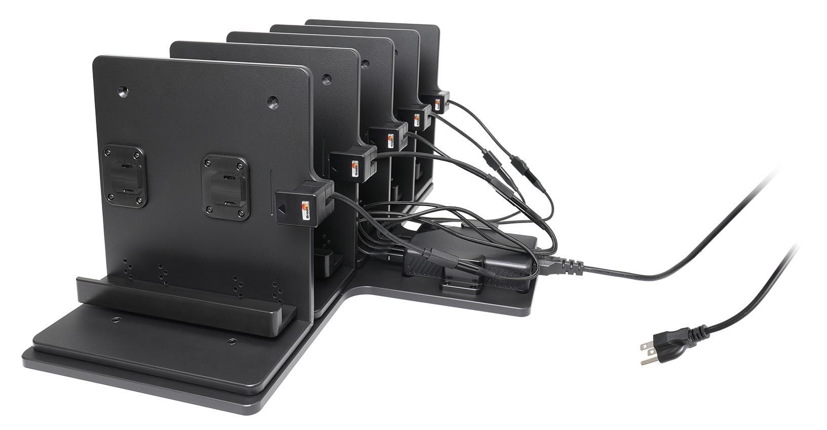 217110 Brodit ModTek Tischladestation - 5 Wege USB-C 300W für ModTek Case mit US-Kabel 6