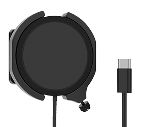 Ein Brodit-MagSafe Halter mit USB-C Kabel
