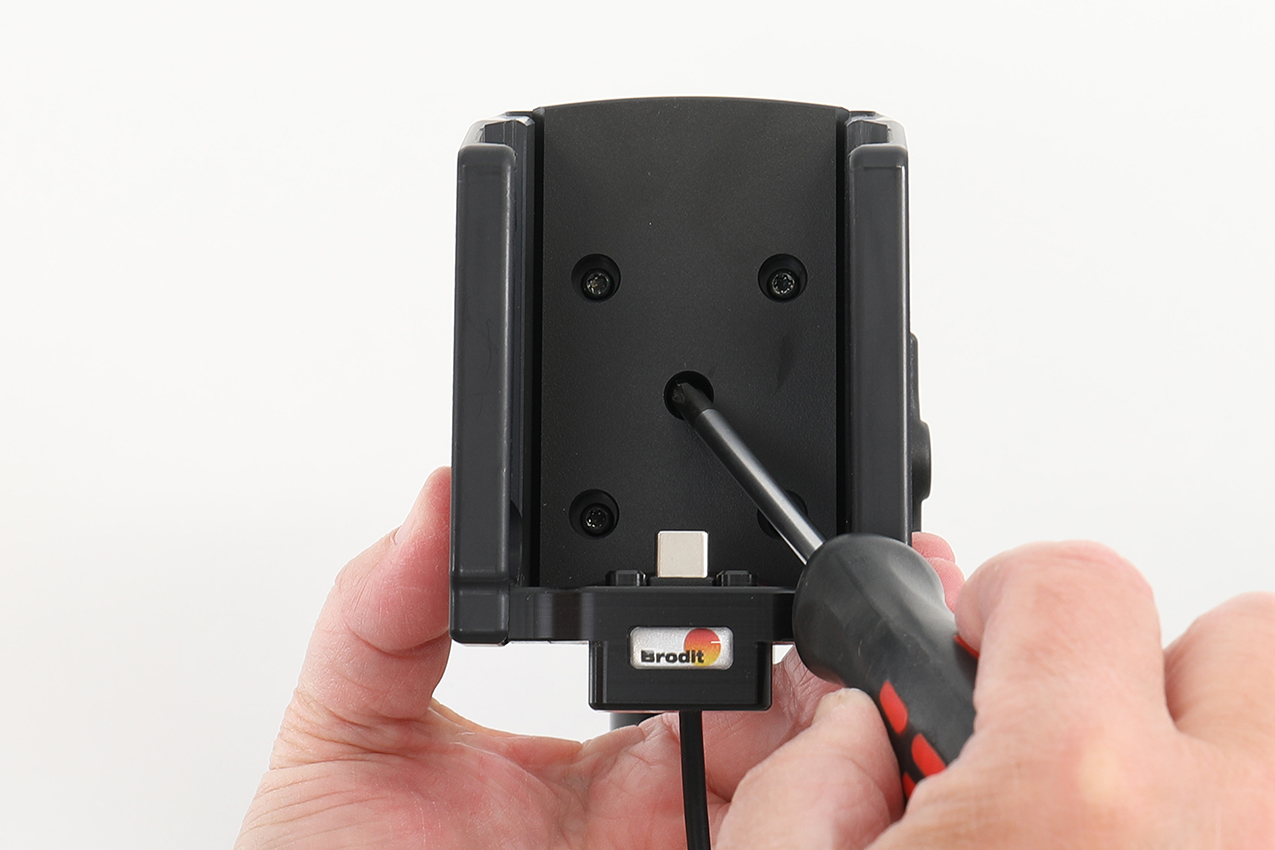 721446 Brodit Aktiv-Halter für Honeywell CK62 - USB-C-Kabel, Zigarettenanzünder-Adapter 5