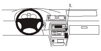 852906 ProClip - Toyota Camry 97-01 1