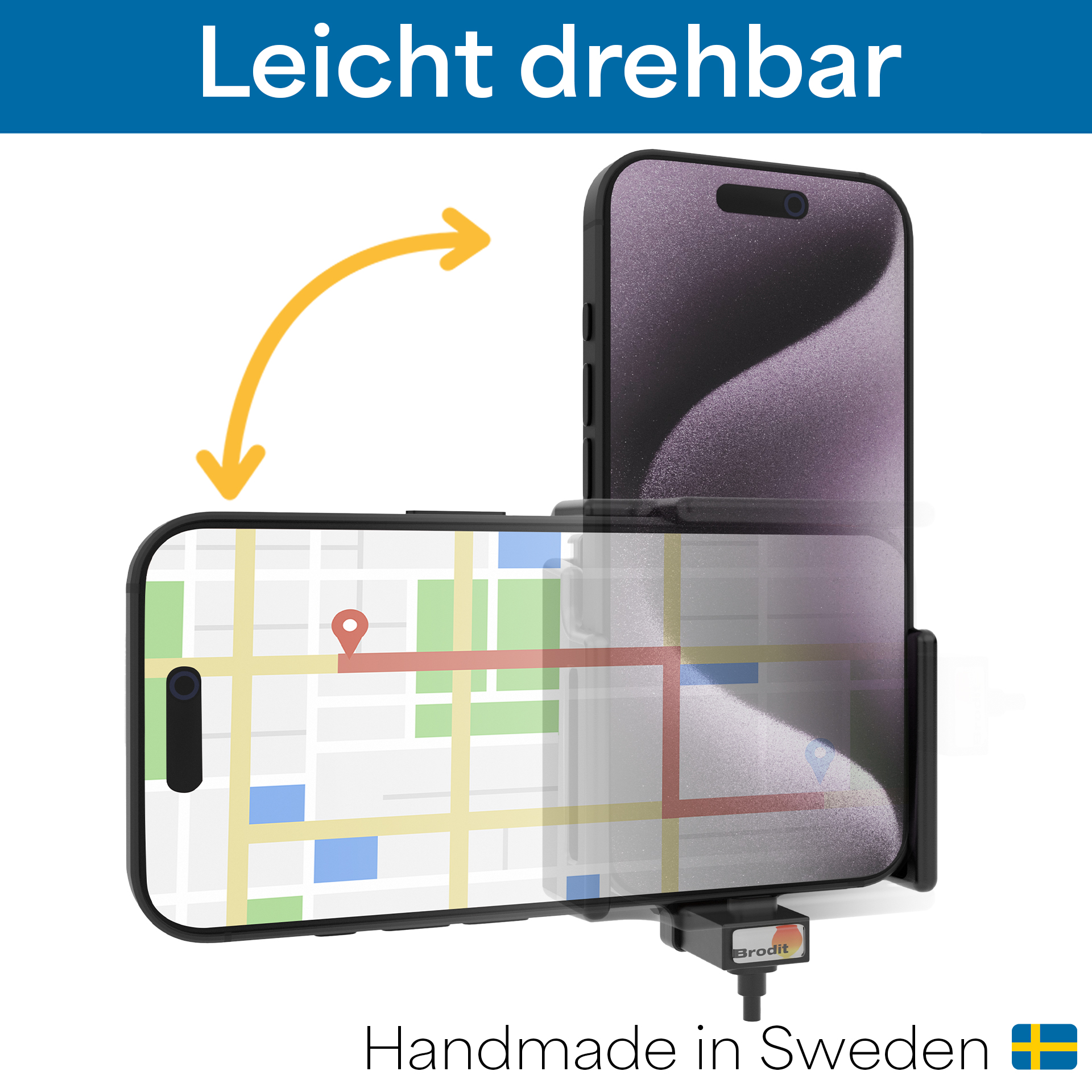 727239 Aktiv Halterung für eine feste Installation - u.a. Apple iPhone 12 Pro 5