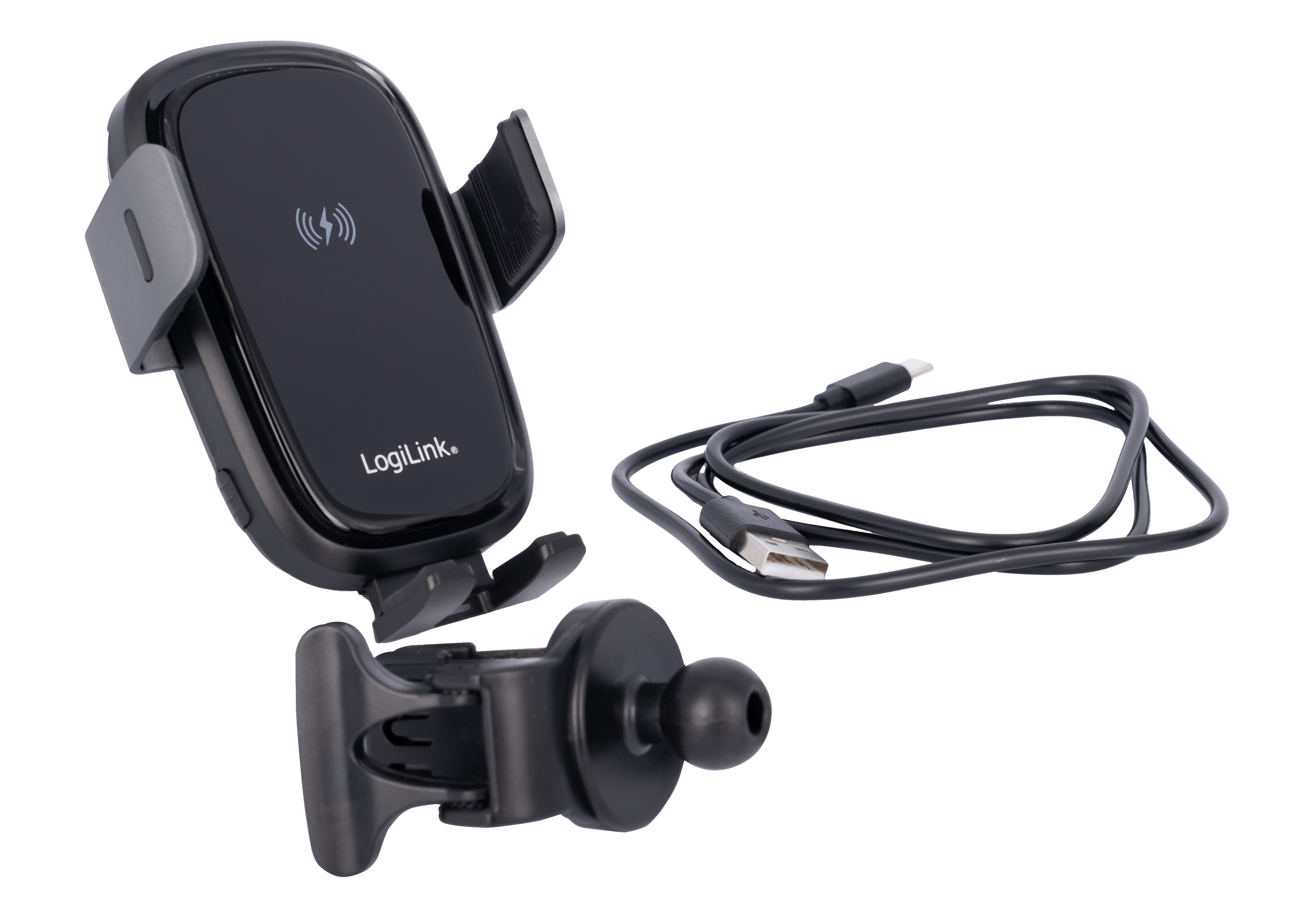 PA0277 LogiLink Kabellose Kfz-Smartphonehalterung mit induktiver Ladefunktion 6