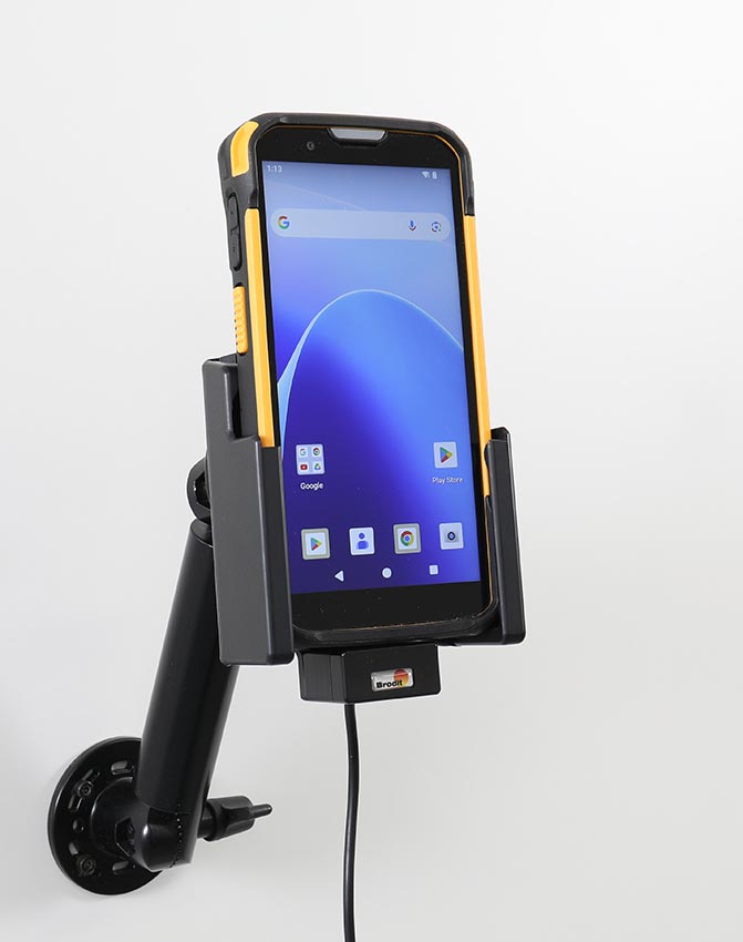 727438 Brodit Aktiv-Halterung für CipherLab RS38 - Festeinbau, USB-C 8