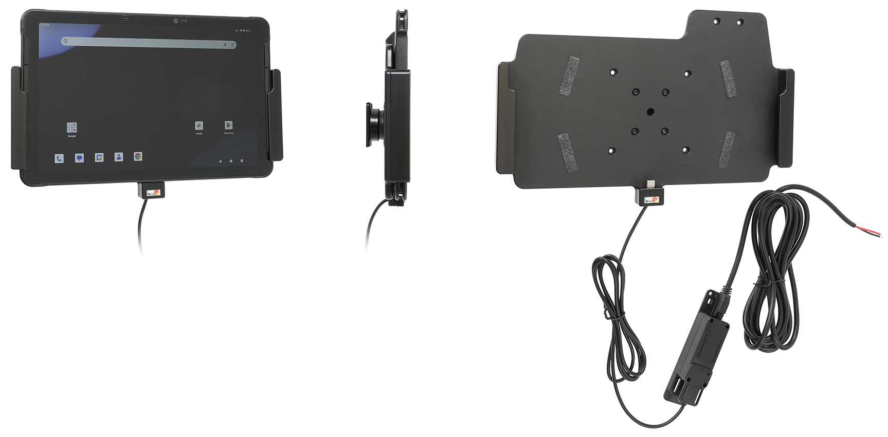 727474 Aktiv Halterung für Point Mobile TR54 - Festeinbau, 2 x USB-A, 1 x USB-C 1