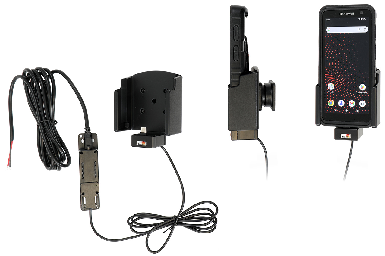 727463 Aktiv Halterung USB-C für Honeywell CT70 (mit Hülle) - Festeinbau 1