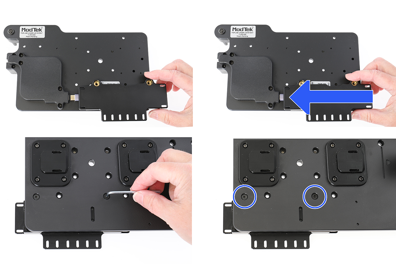 217196 4K USB-C Hub: 3 Ports mit Montageabdeckung für ModTek Dock u. 4k Tablethalterung 3