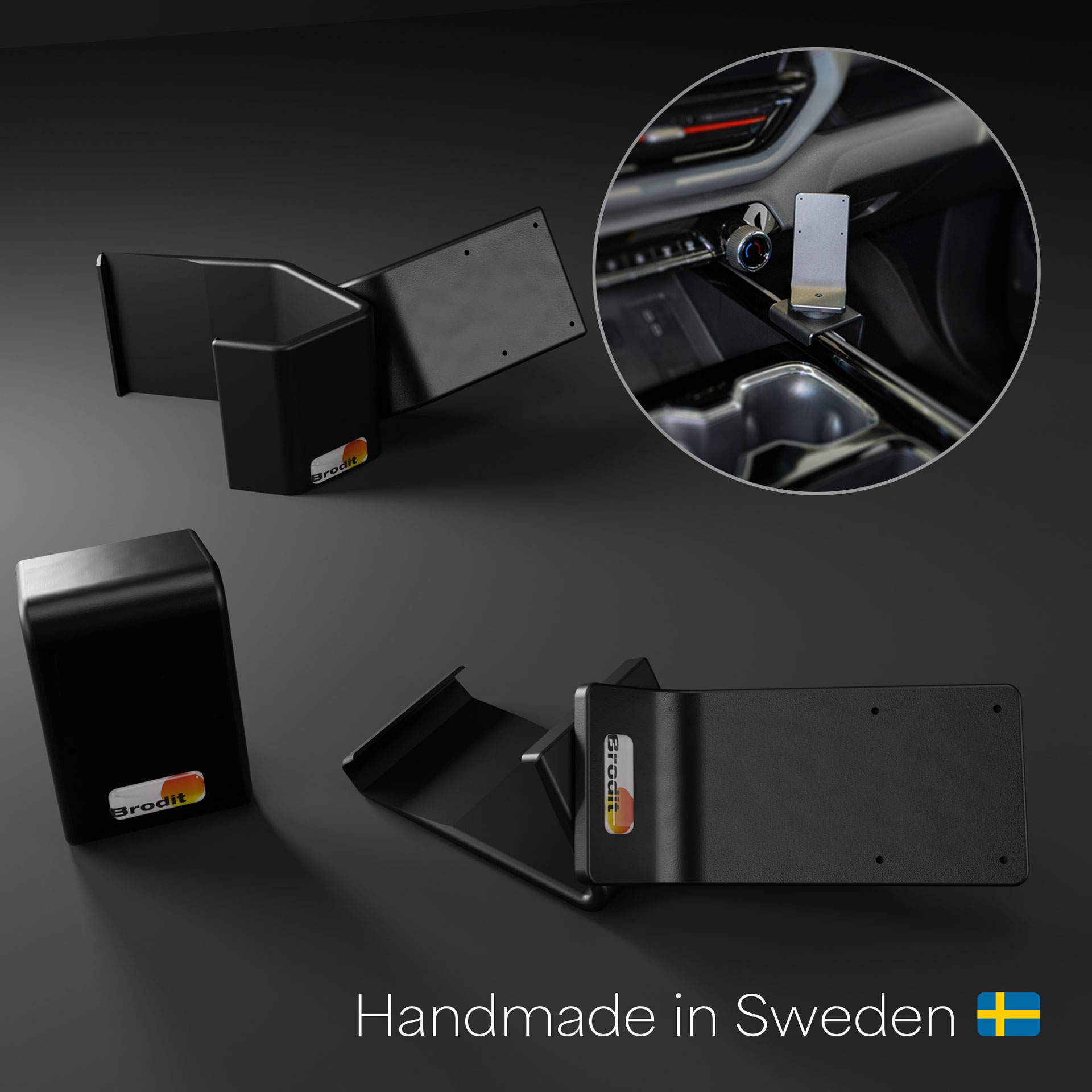 836131 Brodit ProClip Montageclip für Chevrolet Silverado EV Mittelkonsole 0