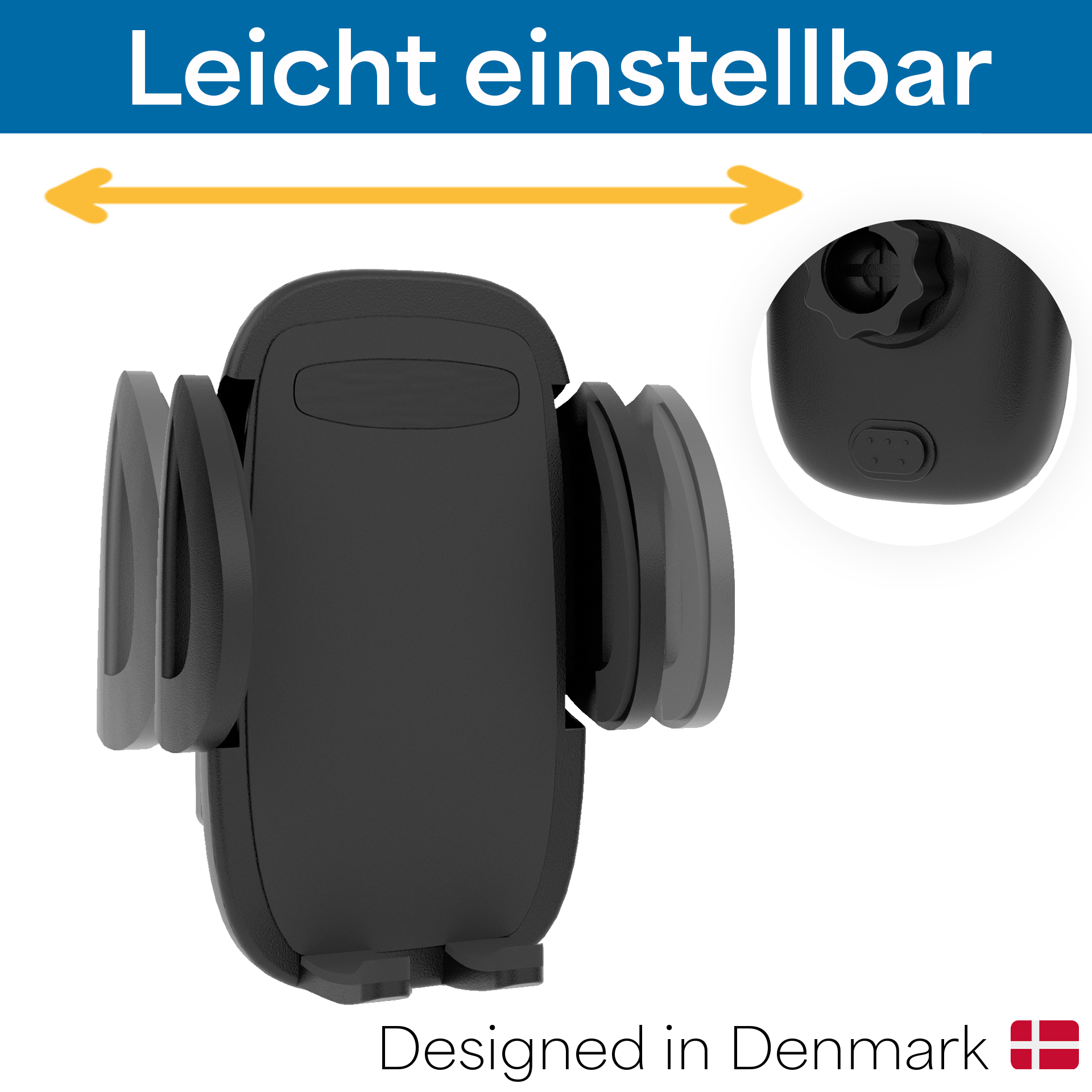 65025 Universalhalter mit Kugelgelenk für alle Smartphones 5