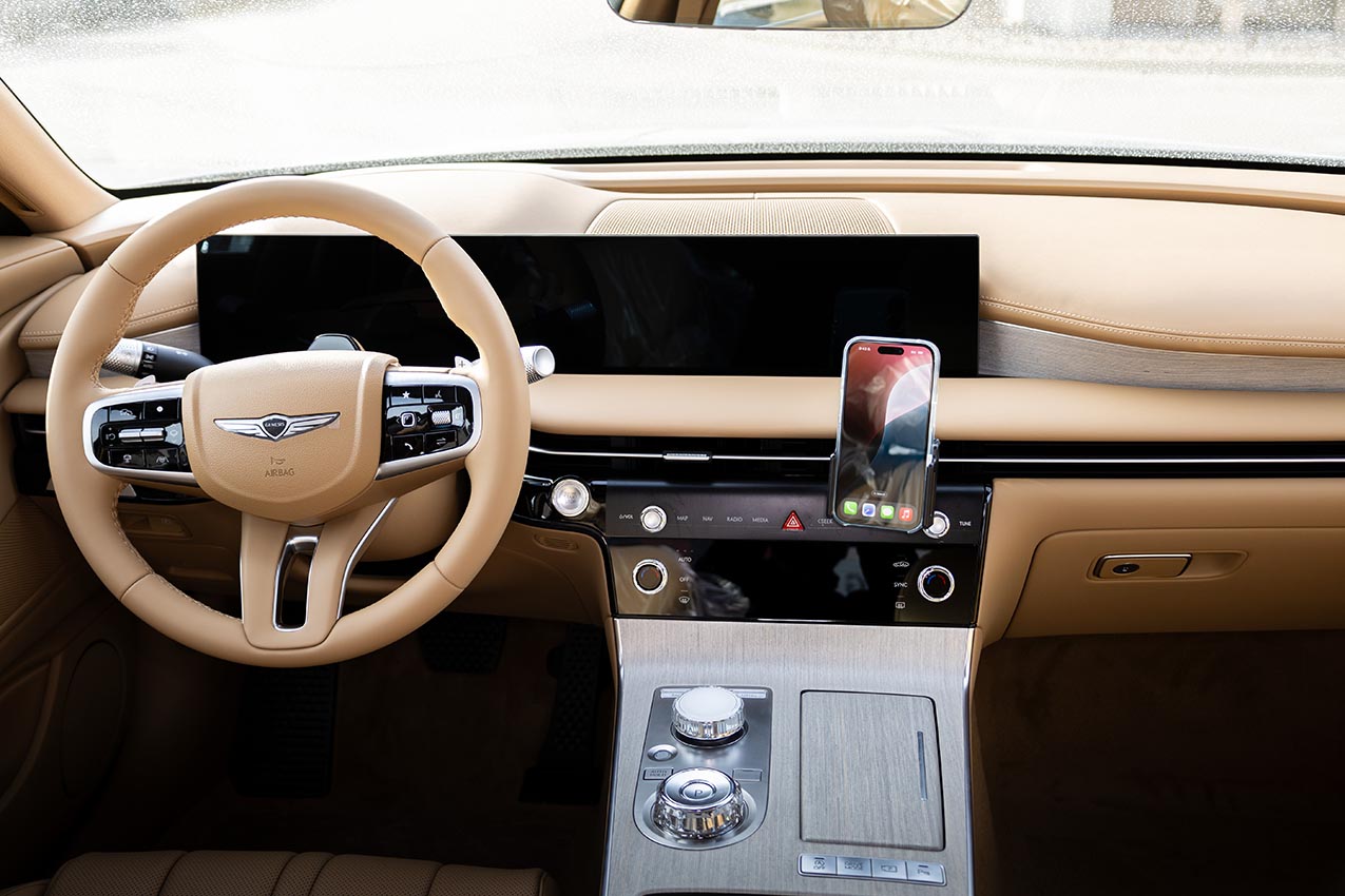 856168 Brodit ProClip für Genesis G80 - Baujahr 25-26, Armaturenbrett Mitte Fahrerseite 12