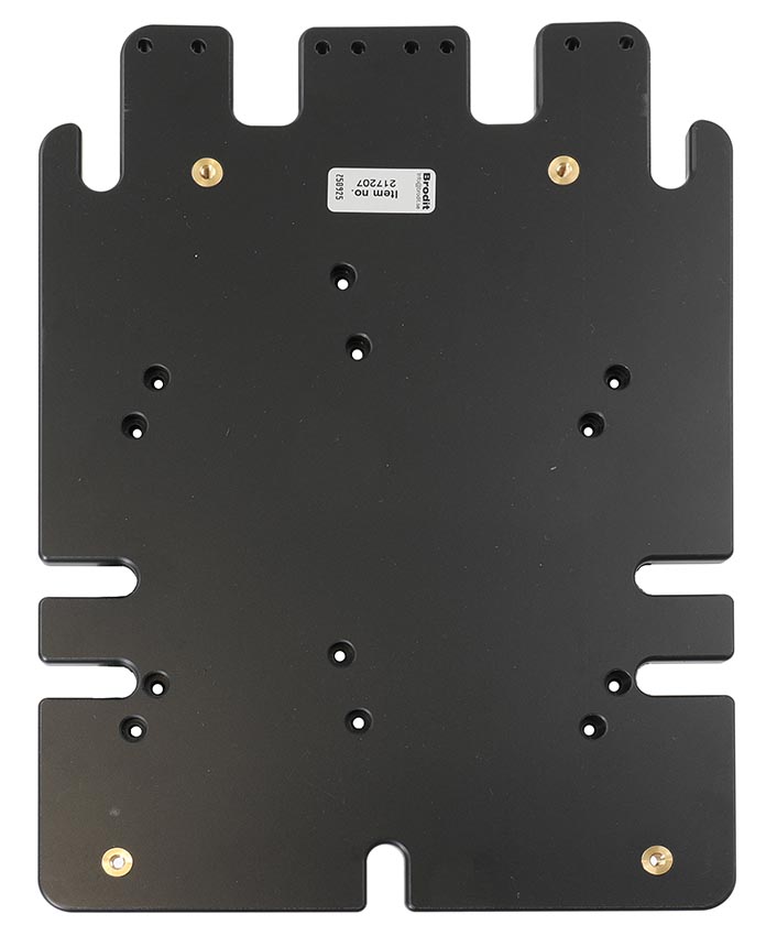 217207 Brodit Montageplatte für Honeywell PC45t/ PC45d (für Laubner Druckerbasis) 8