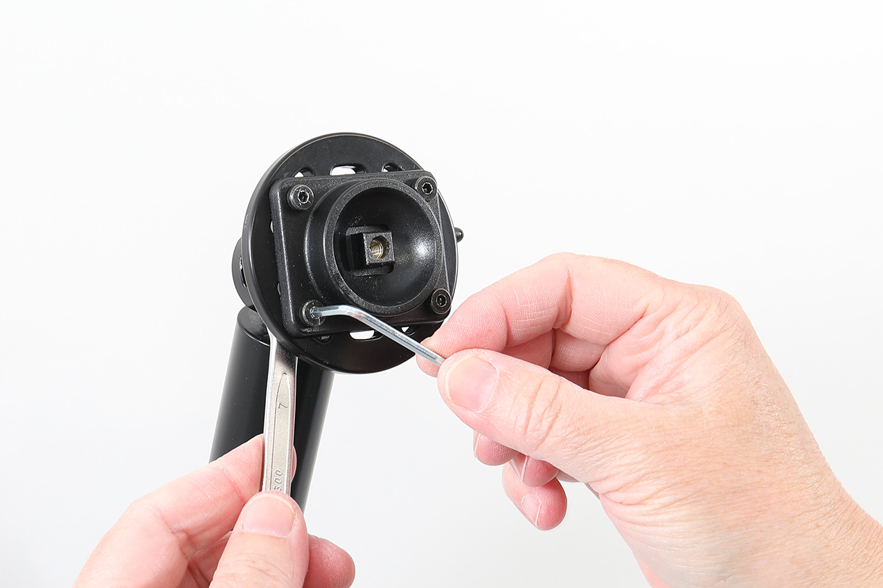 727436 Brodit Aktiv-Halterung für CipherLab RS38 - Festeinbau, USB-C 4