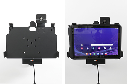 736328 Halterung für Samsung Galaxy Tab Active 4 Pro mit Ladefunktion zum Festeinbau 6