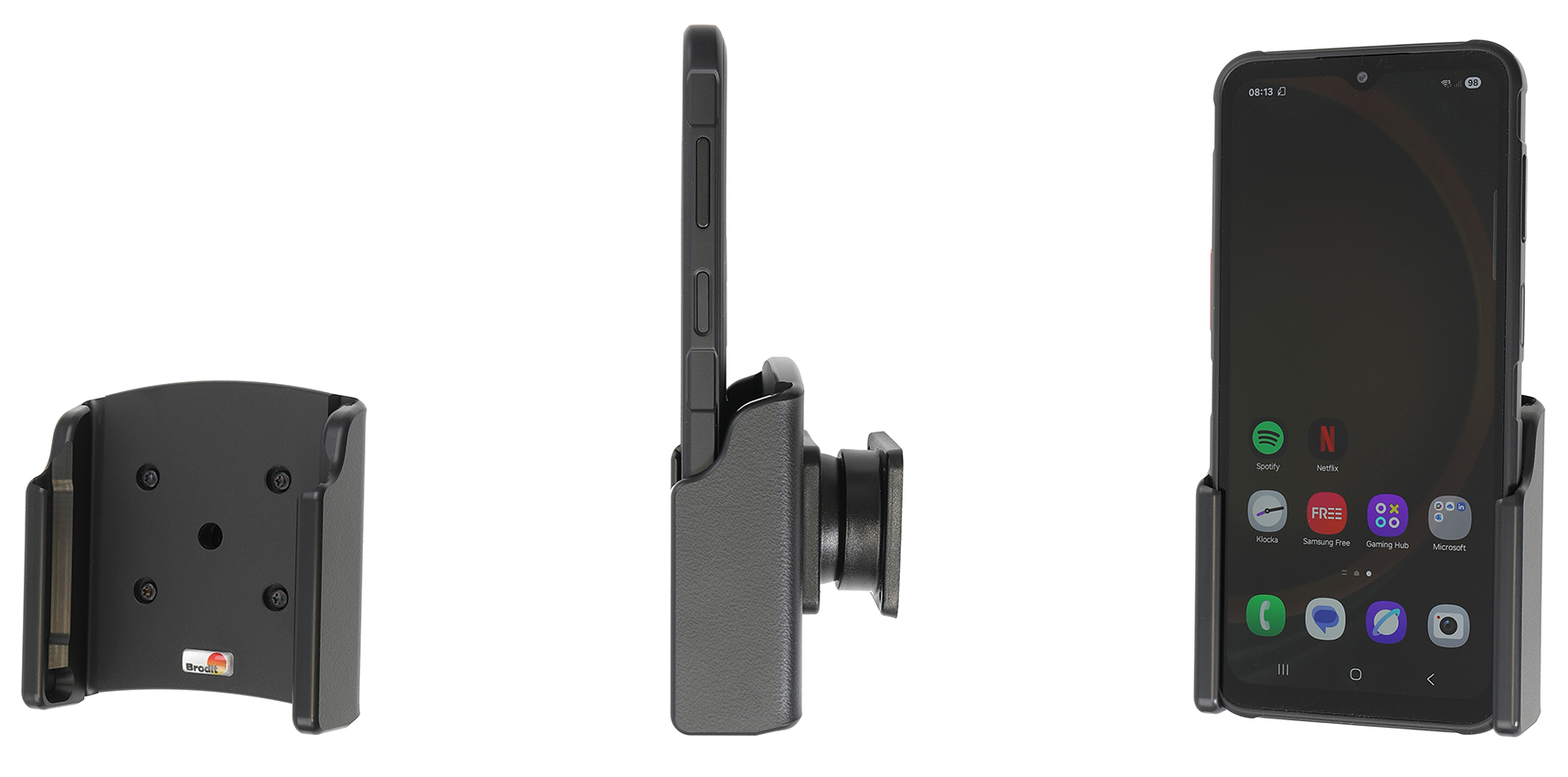 711443 Brodit Passive Halterung für Samsung Galaxy XCover 7 Pro 2