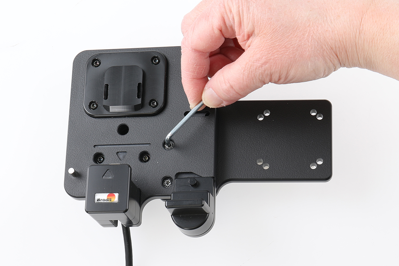 217270 Montageplatte für ModTek Dock - Zubehöranbindung: Scanner, Mikrofon, etc. 1