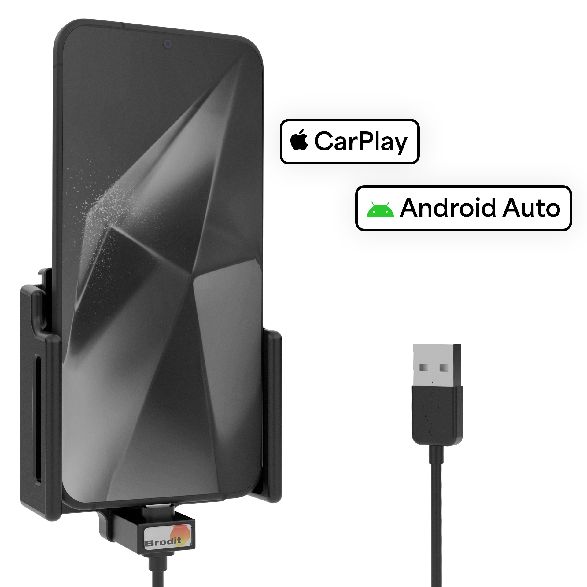 521844 Aktiv Halterung mit Zigarettenanzünder-Stecker 2